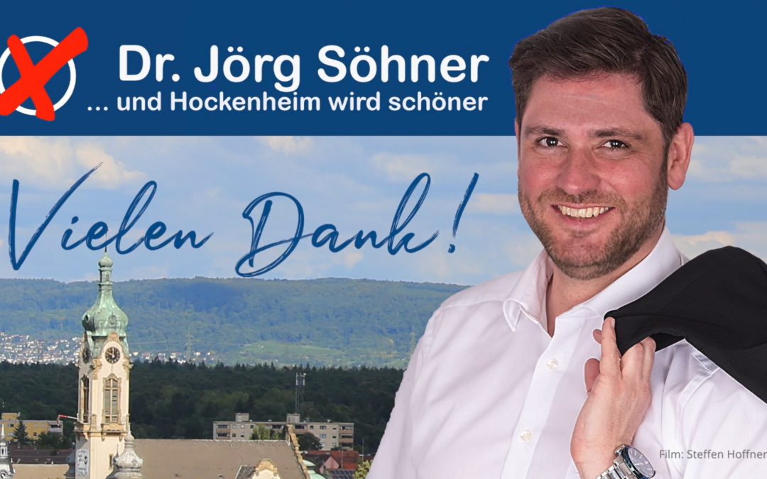 Dr. Jörg Söhner spricht Wahlempfehlung aus